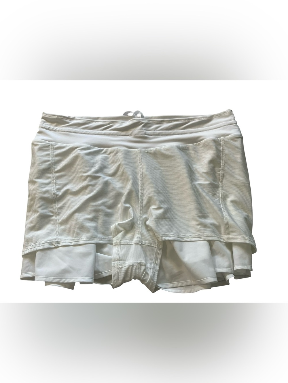 DSG Stride High-Rise Skort Pure White Built-In Shorts Women’s XXL Tennis Golf - Picture 7 of 13
